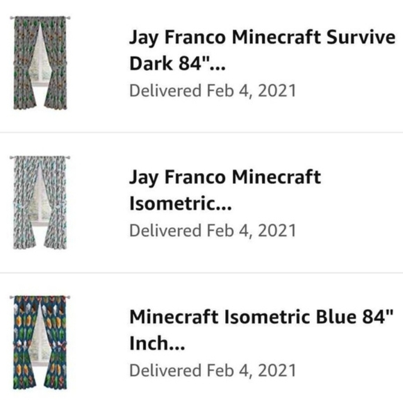 Official Minecraft window panels 42x84 - Picture 5 of 5